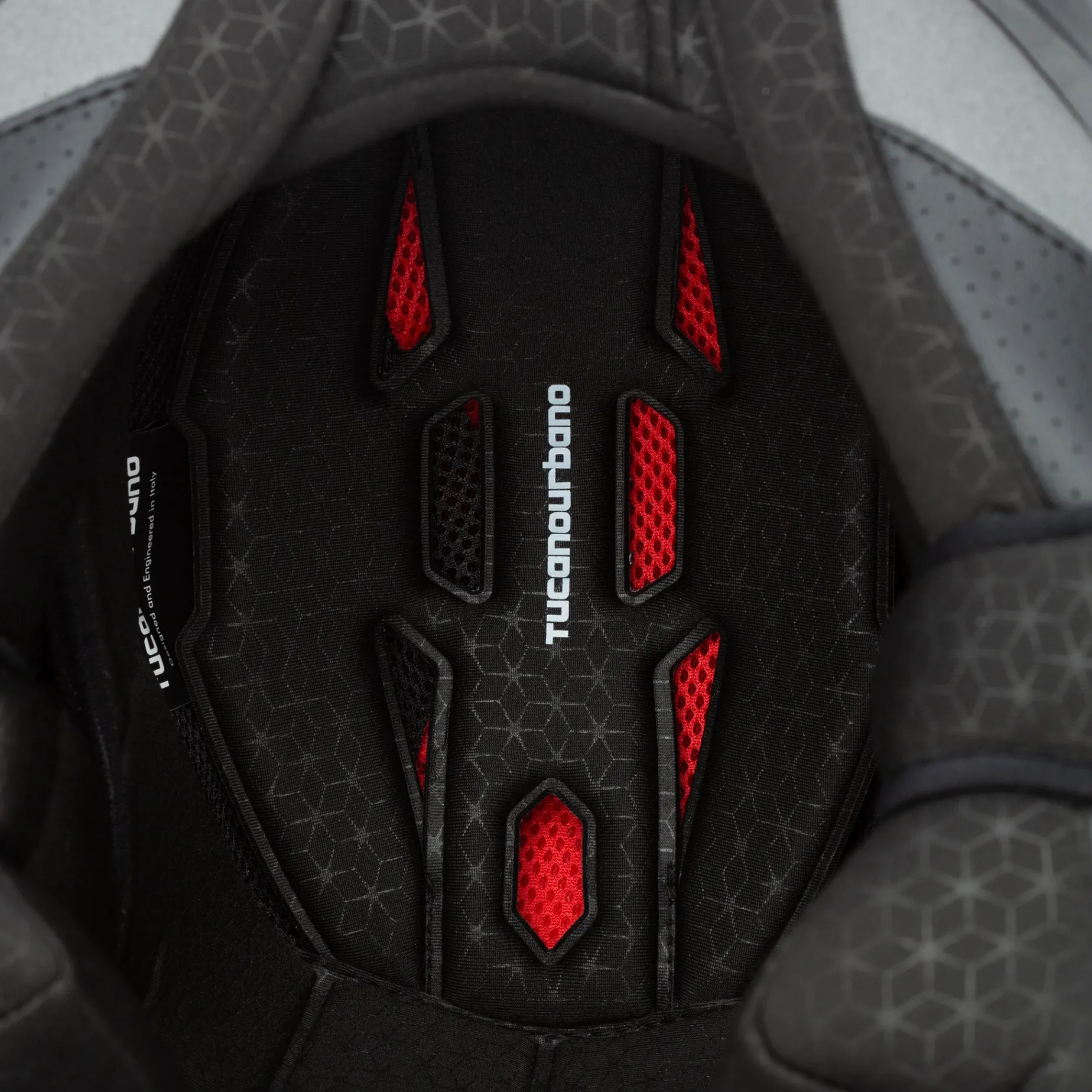 INTERIOR CON ALMOHADILLAS - CASCO FASTFLIP